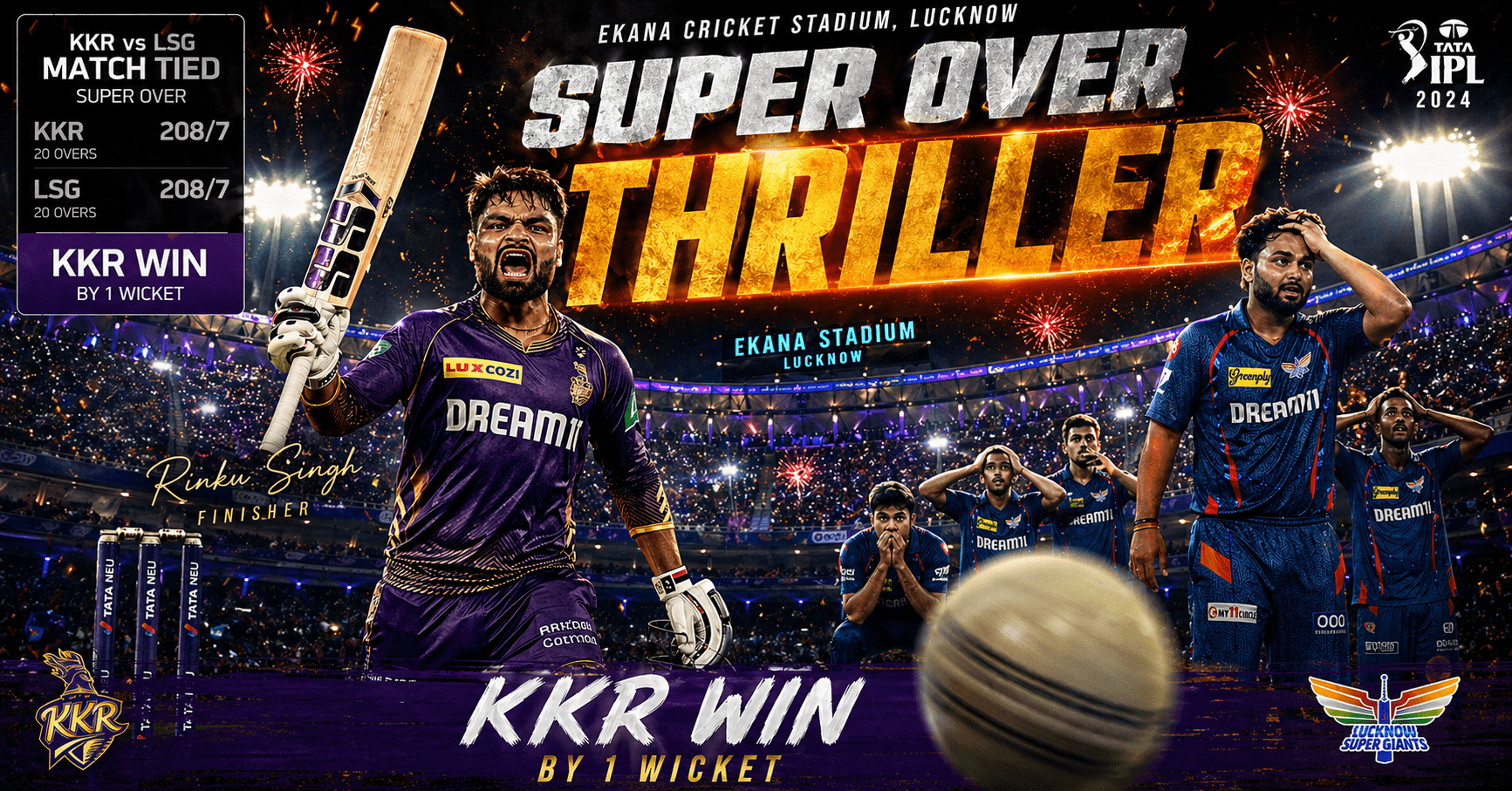 KKR vs LSG