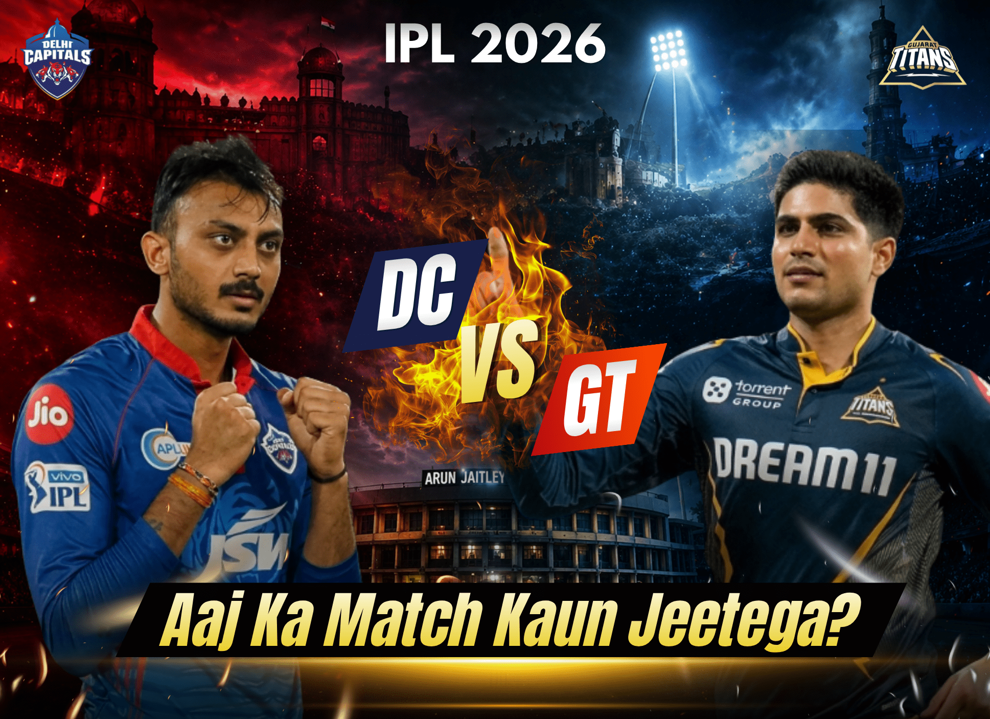 DC vs GT IPL 2026