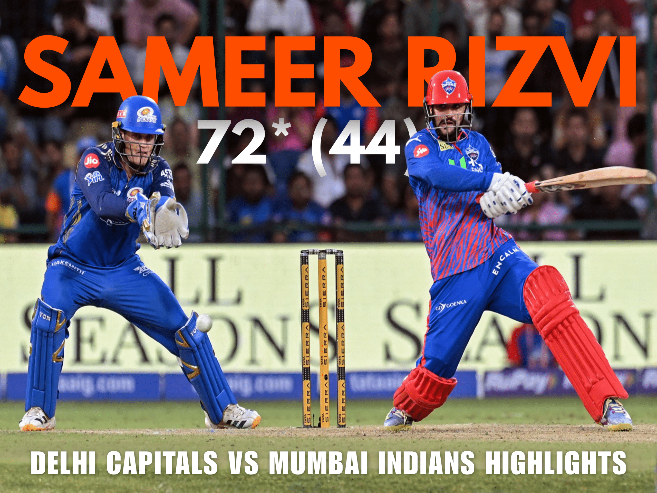 Sameer Rizvi | Delhi Capitals vs Mumbai Indians Highlights