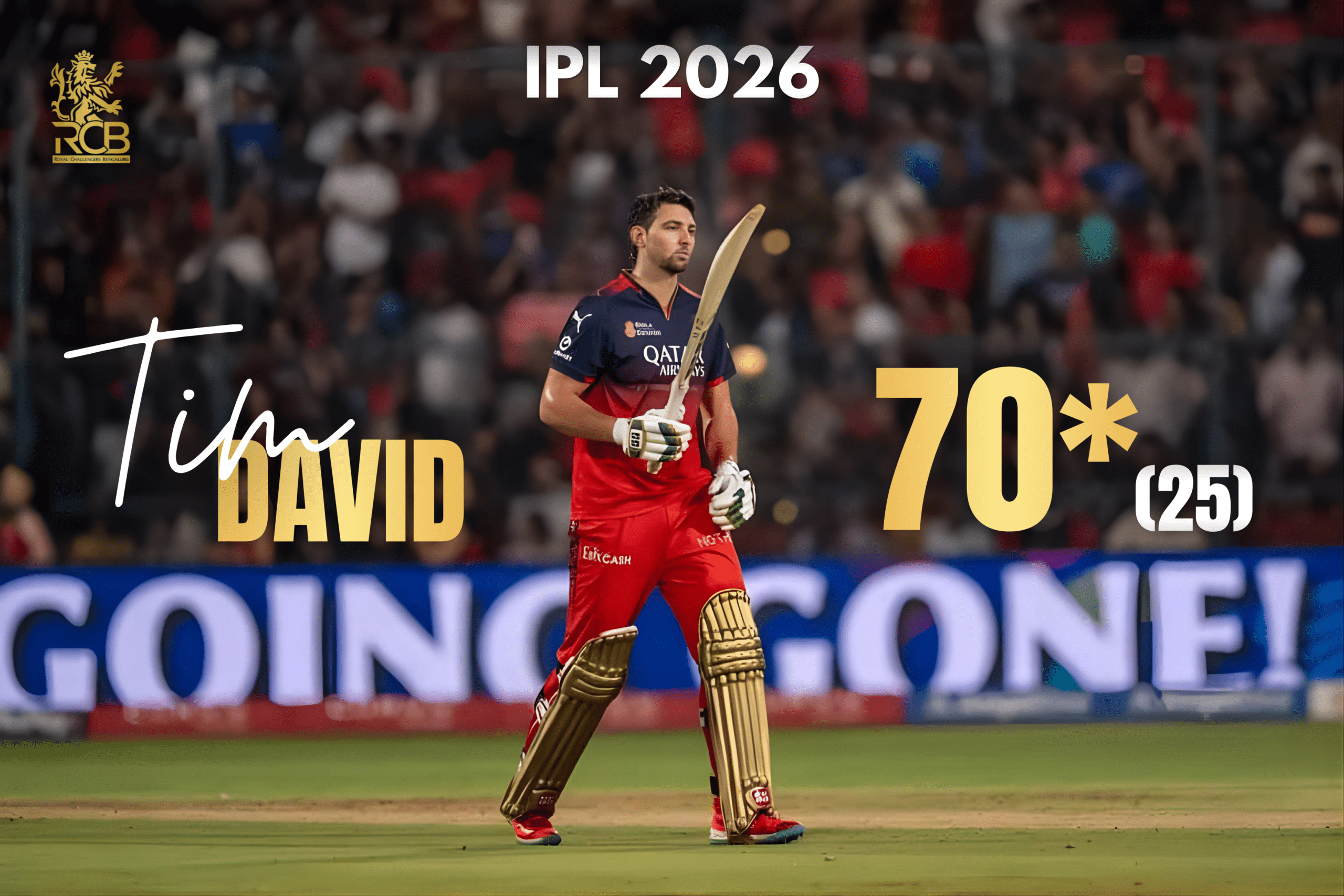 Tim David | RCB vs CSK IPL 2026