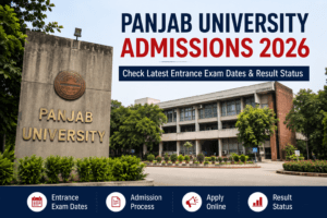 Panjab University Admissions 2026