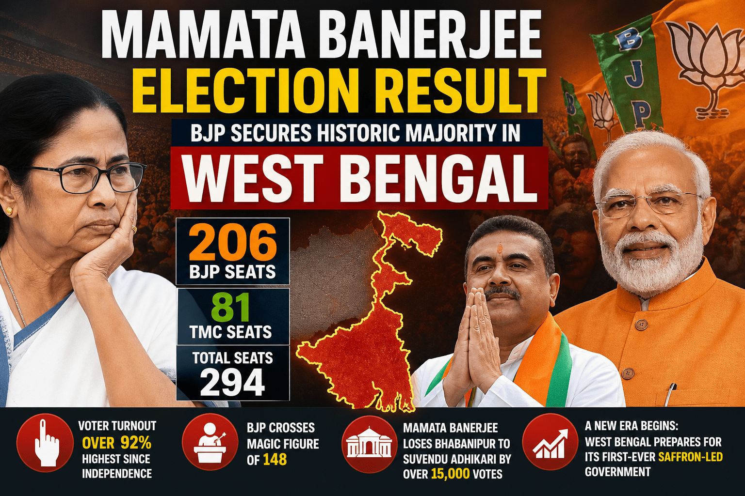 Mamata Banerjee Election Result
